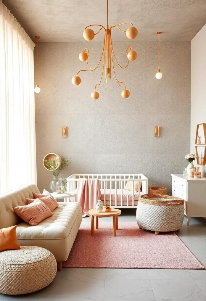 23 Stunning Champagne Gold Girls Nursery Ideas to Spark Creativity and Calm