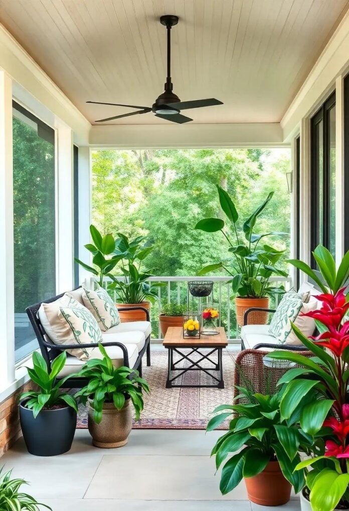 25 Easy-Care Plants Perfect for a Screened Porch That Requires Minimal Effort