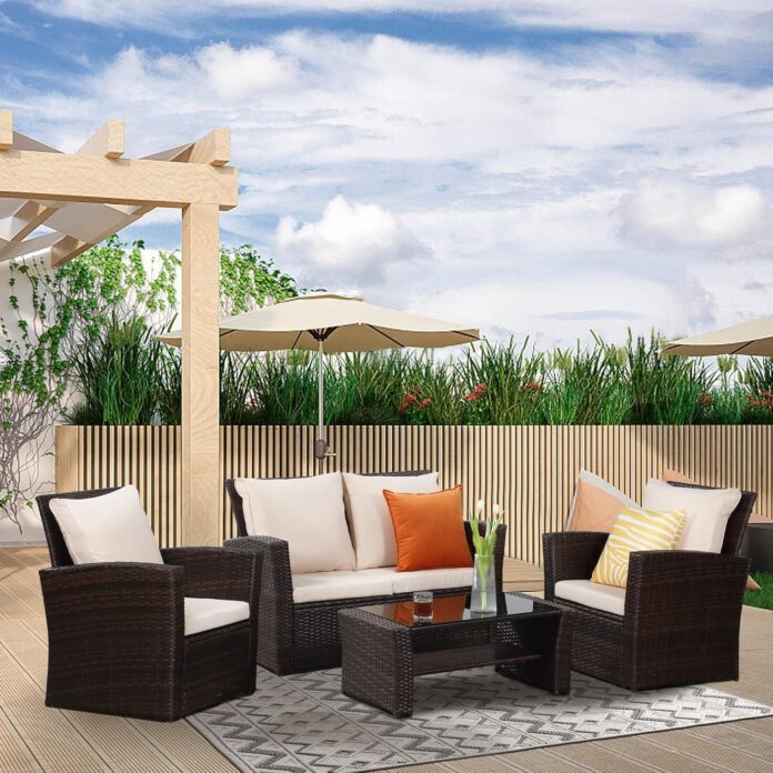 Our Honest Take on the Solaste 4-Piece Outdoor Patio Set