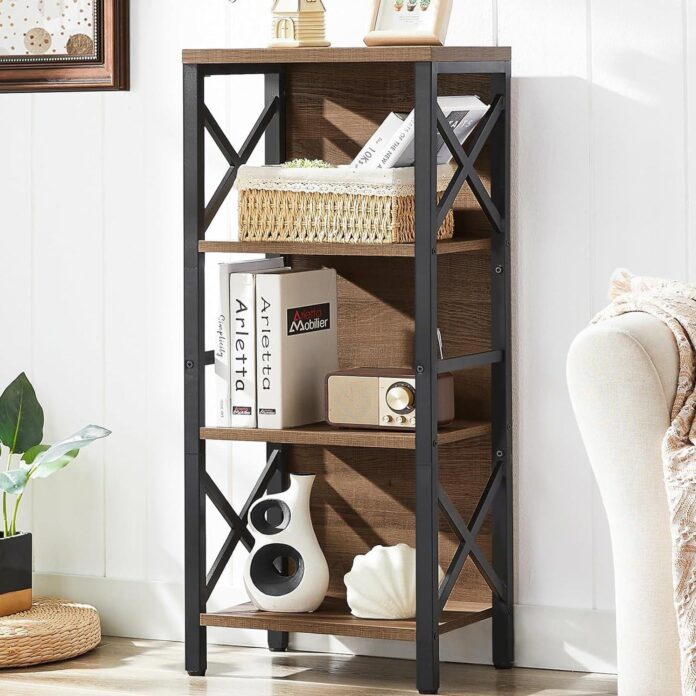 Our Honest Take: The Perfect Space-Saving 4-Tier Bookcase