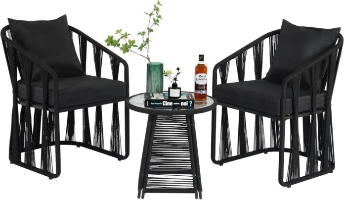 Our Take on the DYHOME Patio Set: Stylish Comfort for Small Spaces