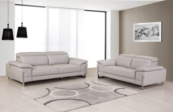 Our Honest Take on the Ellison Italian Leather Sofa & Loveseat Set