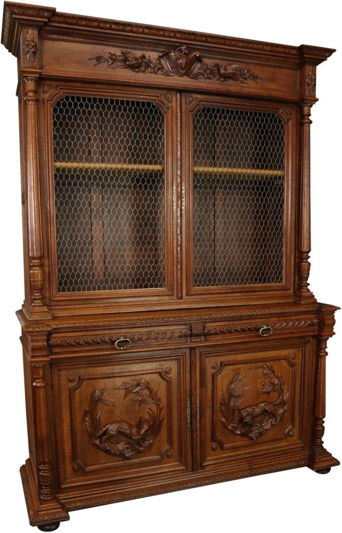 Our Take on the Antique French Oak Bookcase with Charm