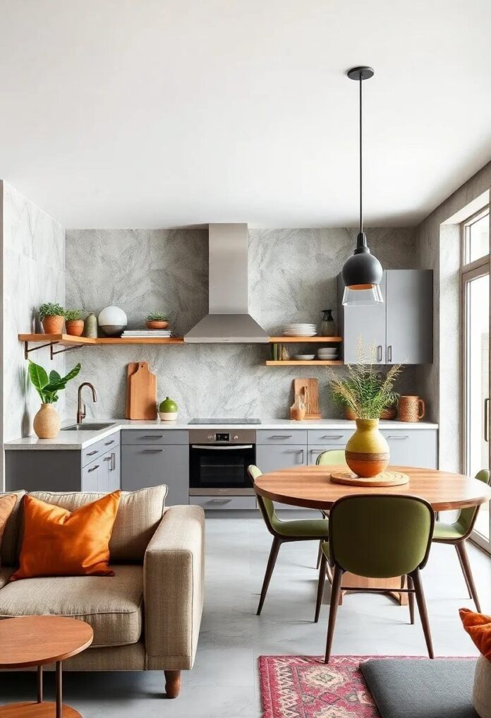 27 Inspiring Eclectic Kitchen Ideas Featuring Sleek Modern Fixtures for Every Style