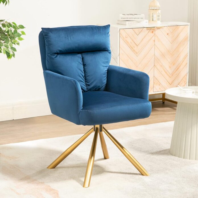 Our Take on the Elegant 180° Swivel Velvet Accent Chair