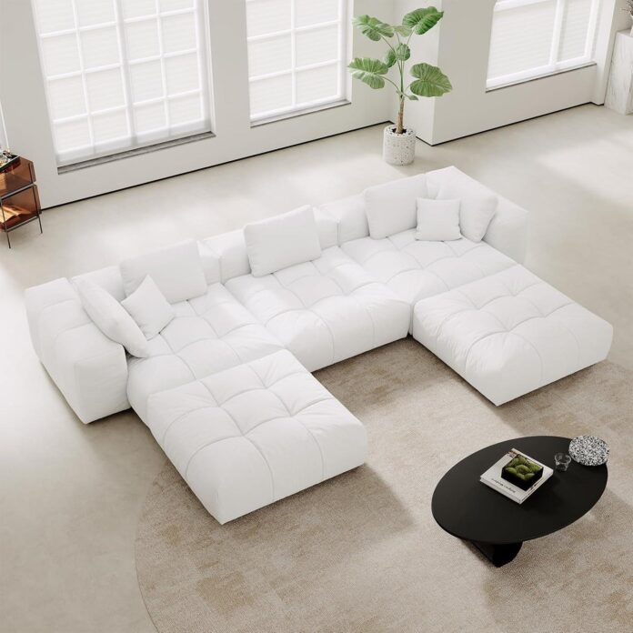Our Honest Take on the 148.6″ Cloud Sectional Sofa Experience