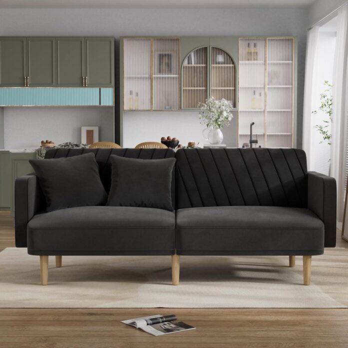 Our Take on the Modern Velvet Futon Sofa Bed for Small Spaces