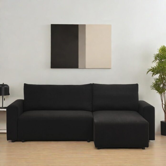 Why We Love This Modular L-Shaped Corduroy Sofa with Storage