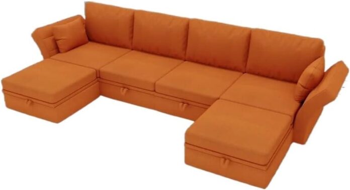 How Our Modular U-Shaped Sofa Transformed Our Living Room Space