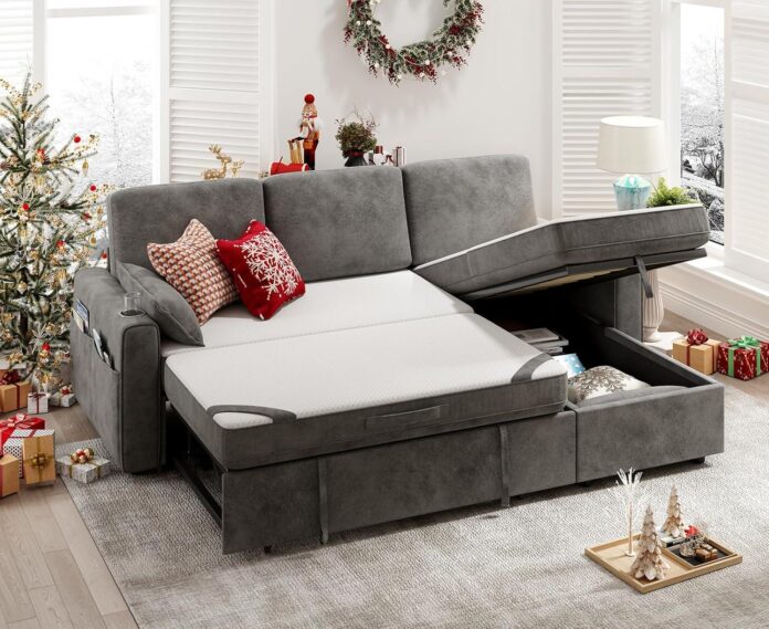 Our Honest Take on the KKL Sofa Bed Couch with Storage