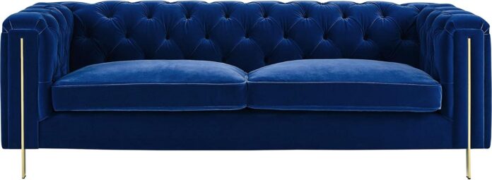 Our Take on the Steve Silver Charlene Sofa: Stylish Comfort in Blue Velvet