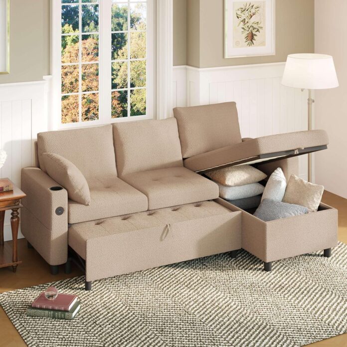 Esright Comfy Sleeper Sofa Review: Our Cozy, Smart Living Solution