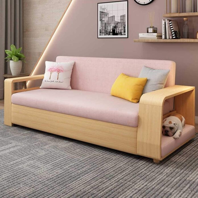 How We Loved the AmazonBasics Pink Velvet Sofa Sleeper’s Style & Comfort