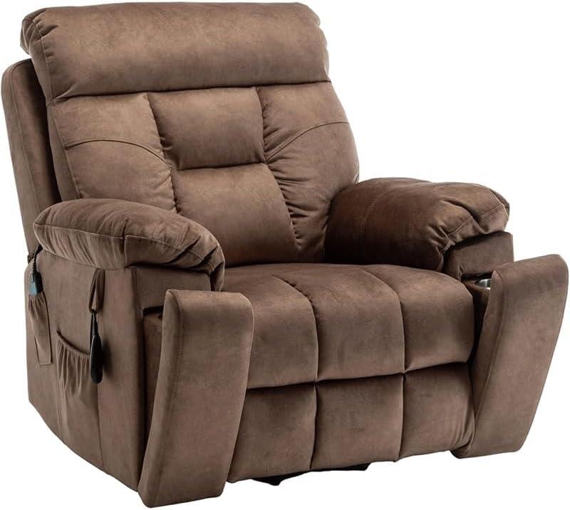 Our Review: Oversized Power Lift Recliner with Massage & Heated Comfort