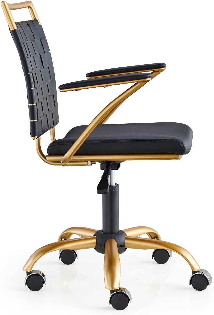 Our Take on​ the​ Modern Black‌ & Gold ⁢Leather Office Chair