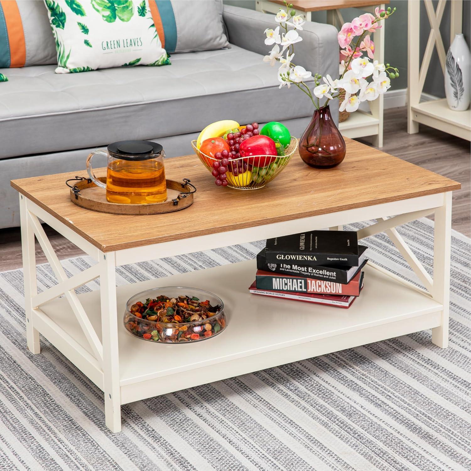 How We Loved the GREEN PARTY Farmhouse Coffee Table's⁤ vintage Charm