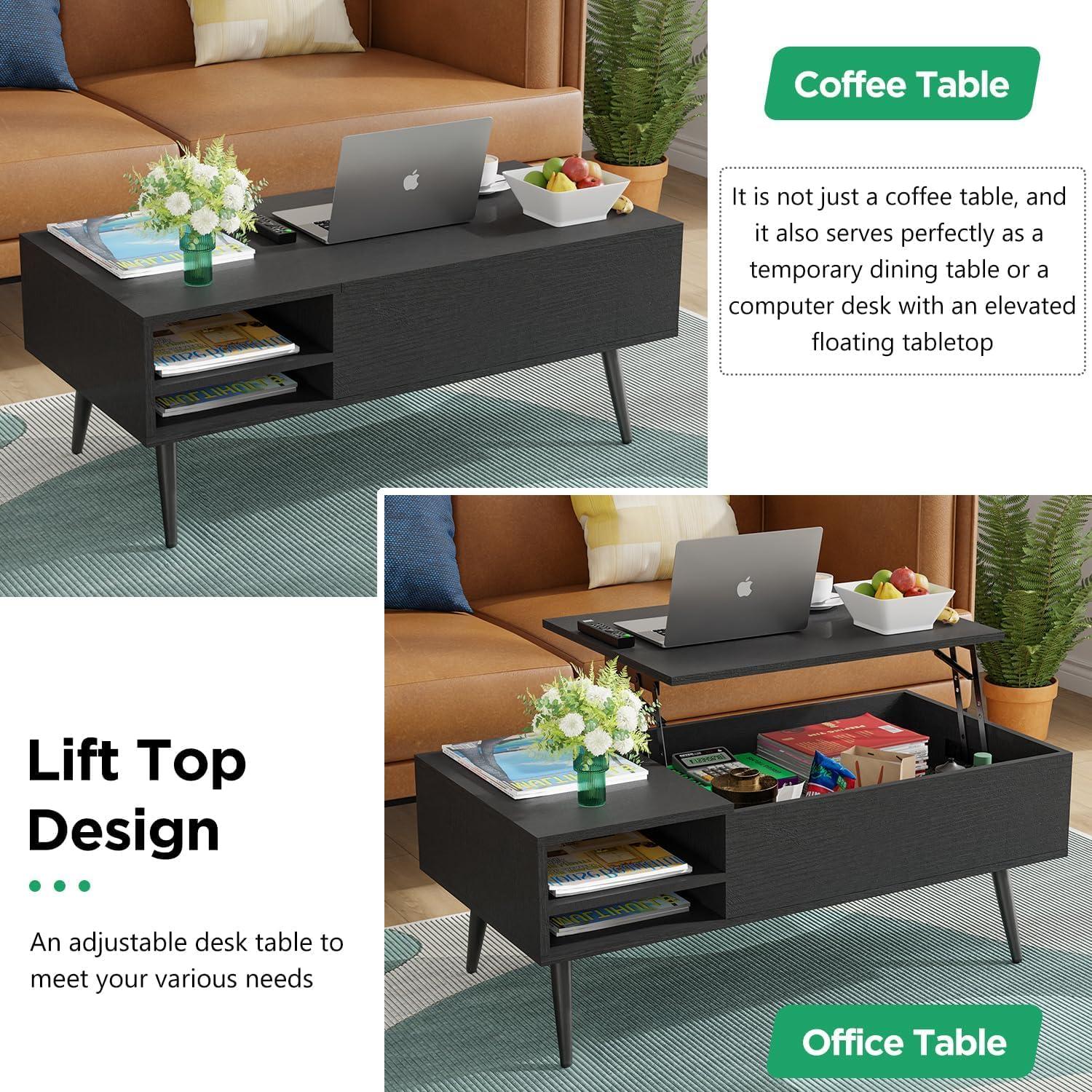 Why We Love the MKDLUFEI lift-Top Coffee Table's Smart⁢ Design