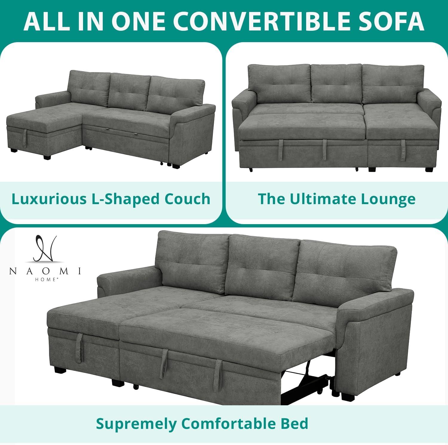 How We Transformed ⁤Our Space‍ with Naomi home's Sleeper Sofa