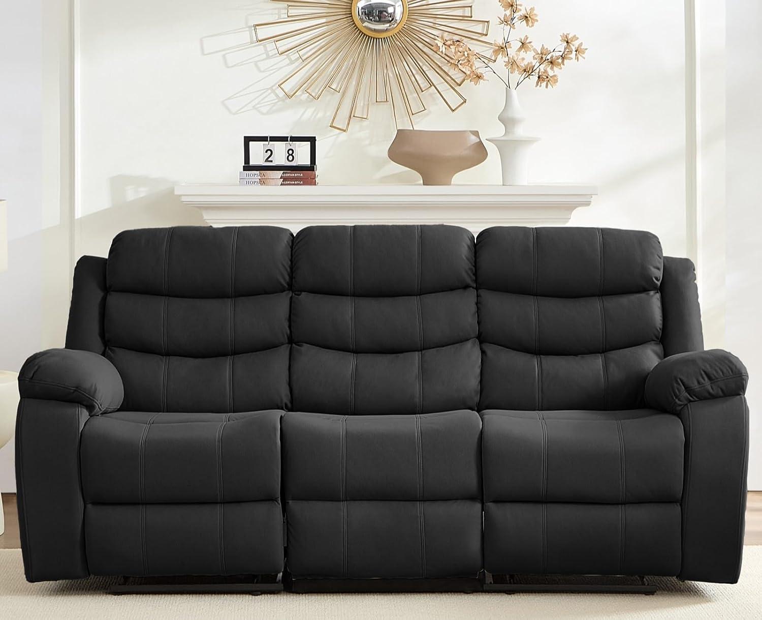 Our Honest⁤ Take on the Mjkone 3-Seater Recliner Sofa's ⁣Comfort and Style