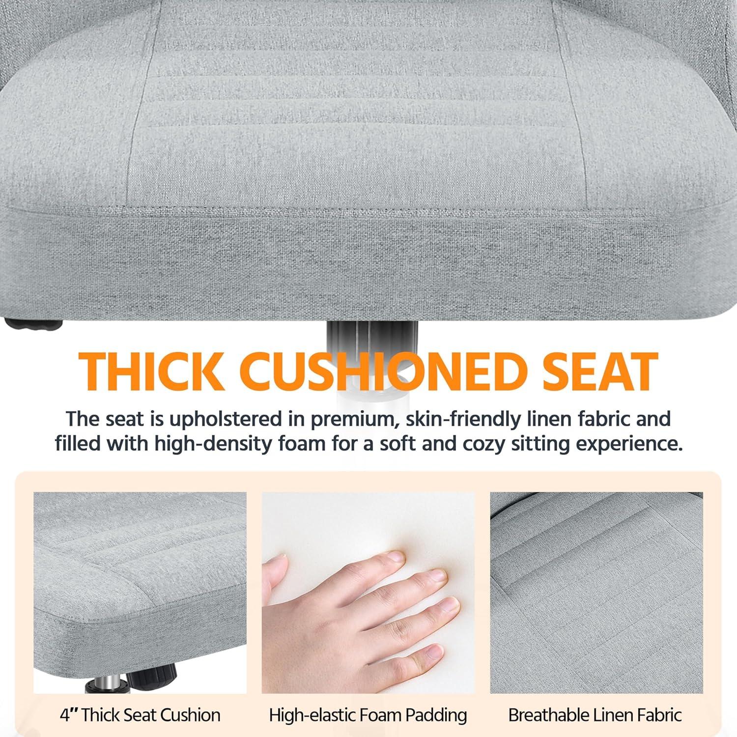 How We Found Comfort and Style in Yaheetech's Armless Office Chair