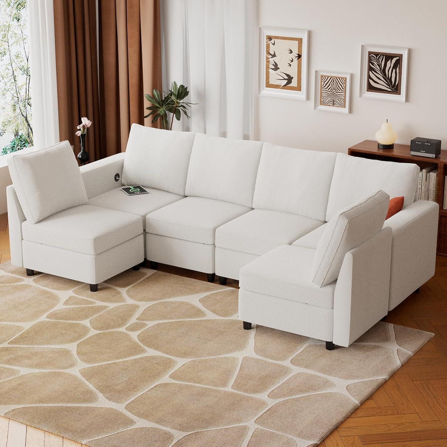 how We Loved the VINGLI Modular Sofa's Style and Storage