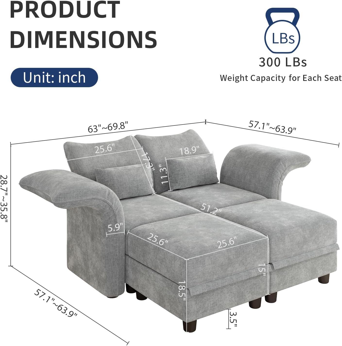 how We Love LLappuil's Modular Sleeper Sofa: Style Meets Comfort