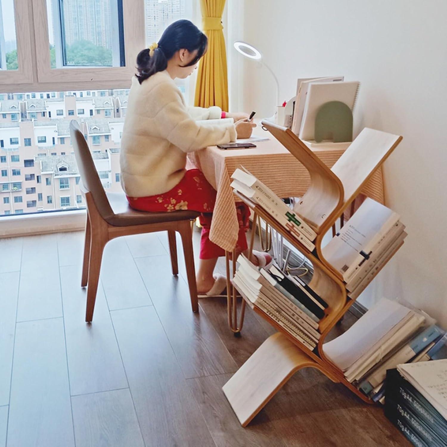 How ‍We Made the most of Space with YVYKFZD's Tree Bookshelf