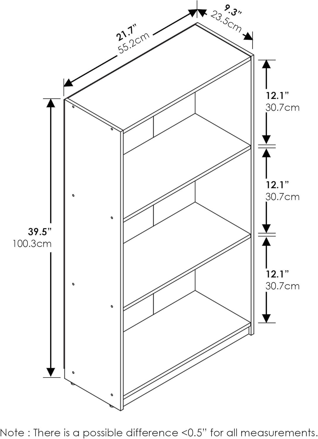 Our Honest Take on the Furinno 3-Tier Bookcase: Stylish & Practical