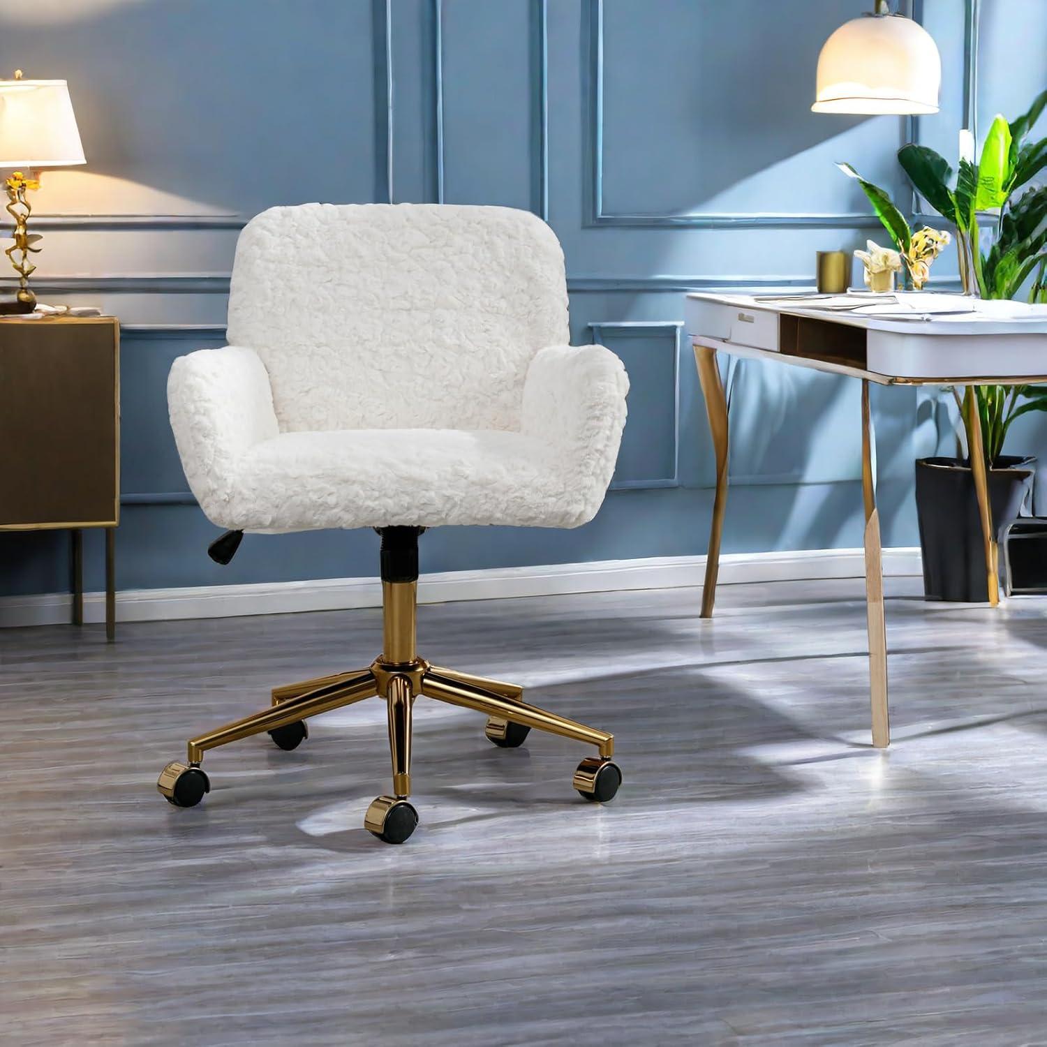 Why we Love the ChicFurnit Beige & Golden Office ⁤chair