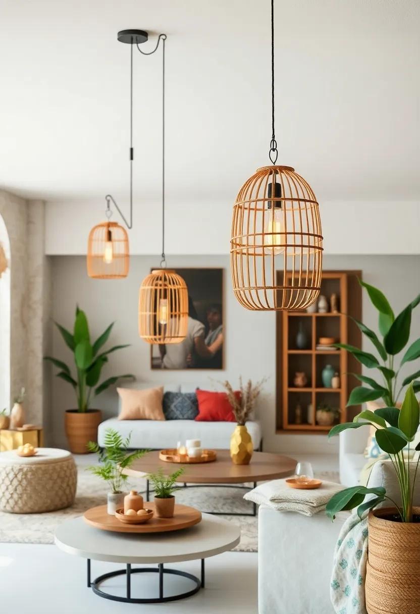 Bamboo‍ Cage Lantern⁣ - Lightweight and⁢ breezy, ⁤perfect for bringing organic texture to any ​room