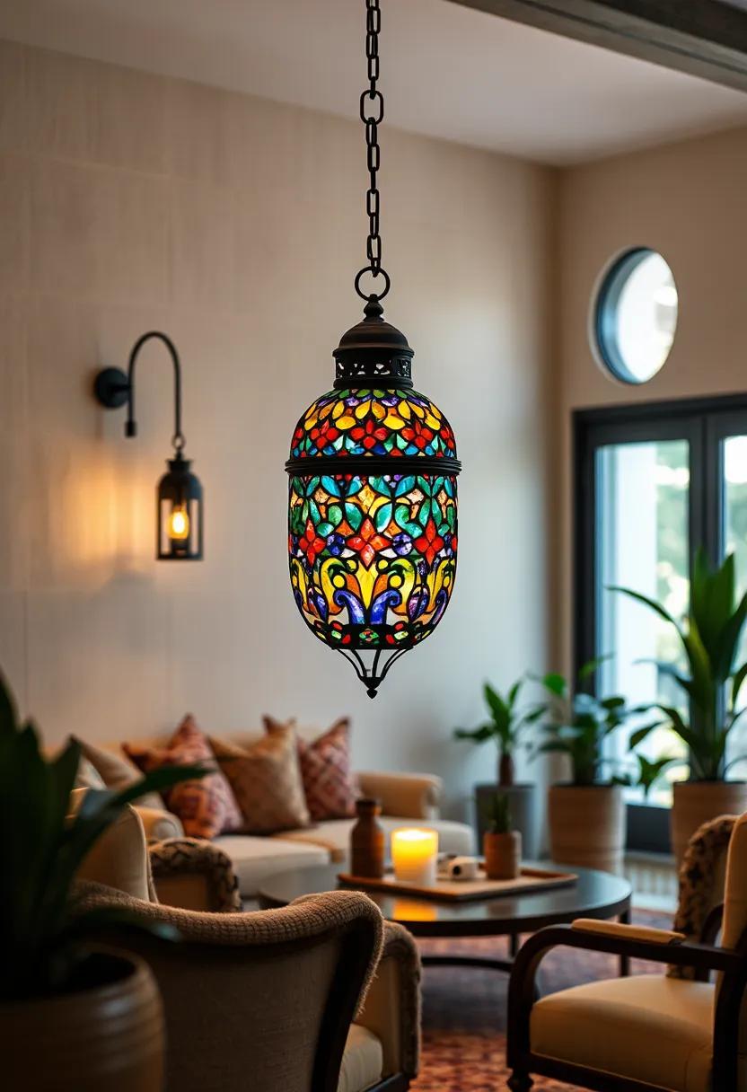 Stained Glass‌ Mosaic ⁣Lantern - A ‍kaleidoscope of colors that infuse vibrant ​energy into ⁣cozy corners