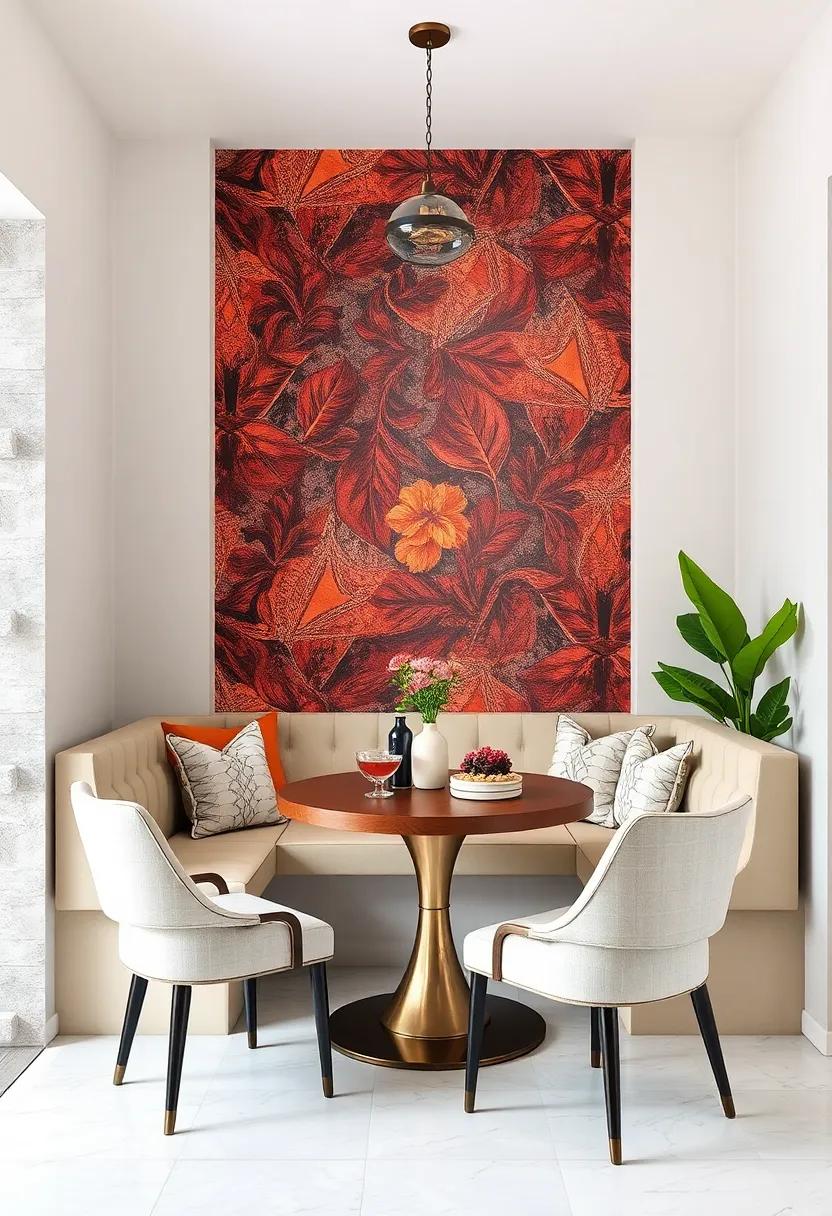 Add a bold‍ wallpaper or accent wall ⁣behind your nook to inject ‌personality without overwhelming the ⁣space