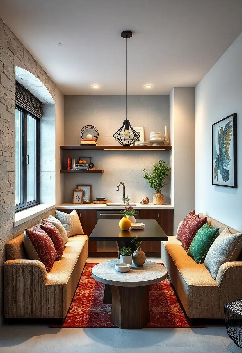 Create ‍a‍ seamless connection to your kitchen with open shelving and⁢ coordinated décor⁤ elements