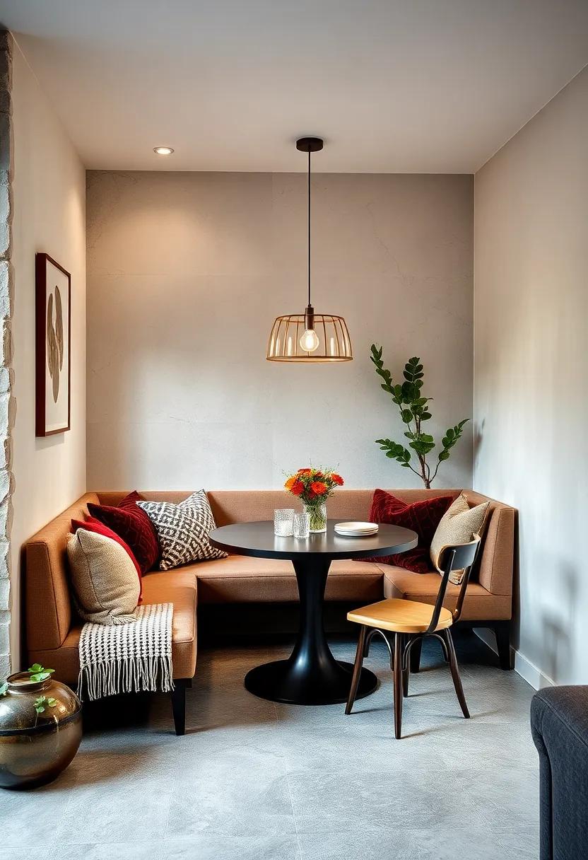 Layer with textured textiles like knitted throws and velvet ‍pillows to‍ enhance comfort