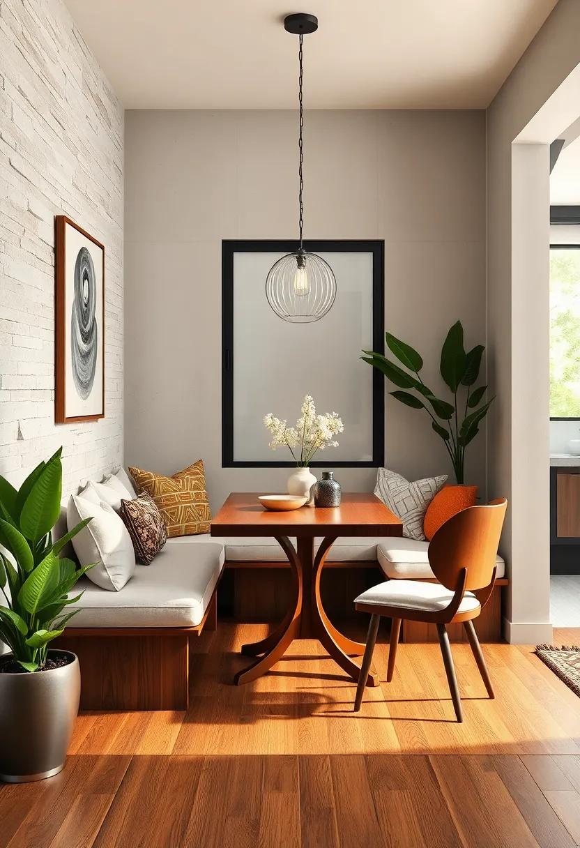 Use⁢ reclaimed ‌wood and sustainable materials to create‌ an eco-friendly nook