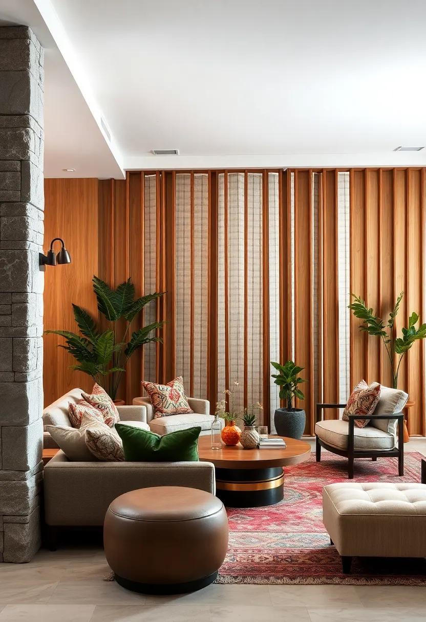 Combine wooden room dividers⁢ with eclectic ⁣fabrics and⁤ textures to define spaces⁣ while maintaining⁤ flow