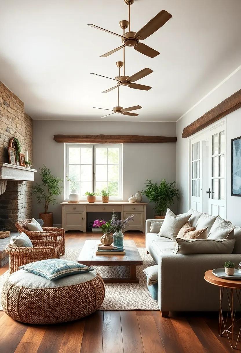 Balance vintage charm and ⁣modern comfort with ‍plush ‌linen or cotton cushions in soft earth⁣ tones