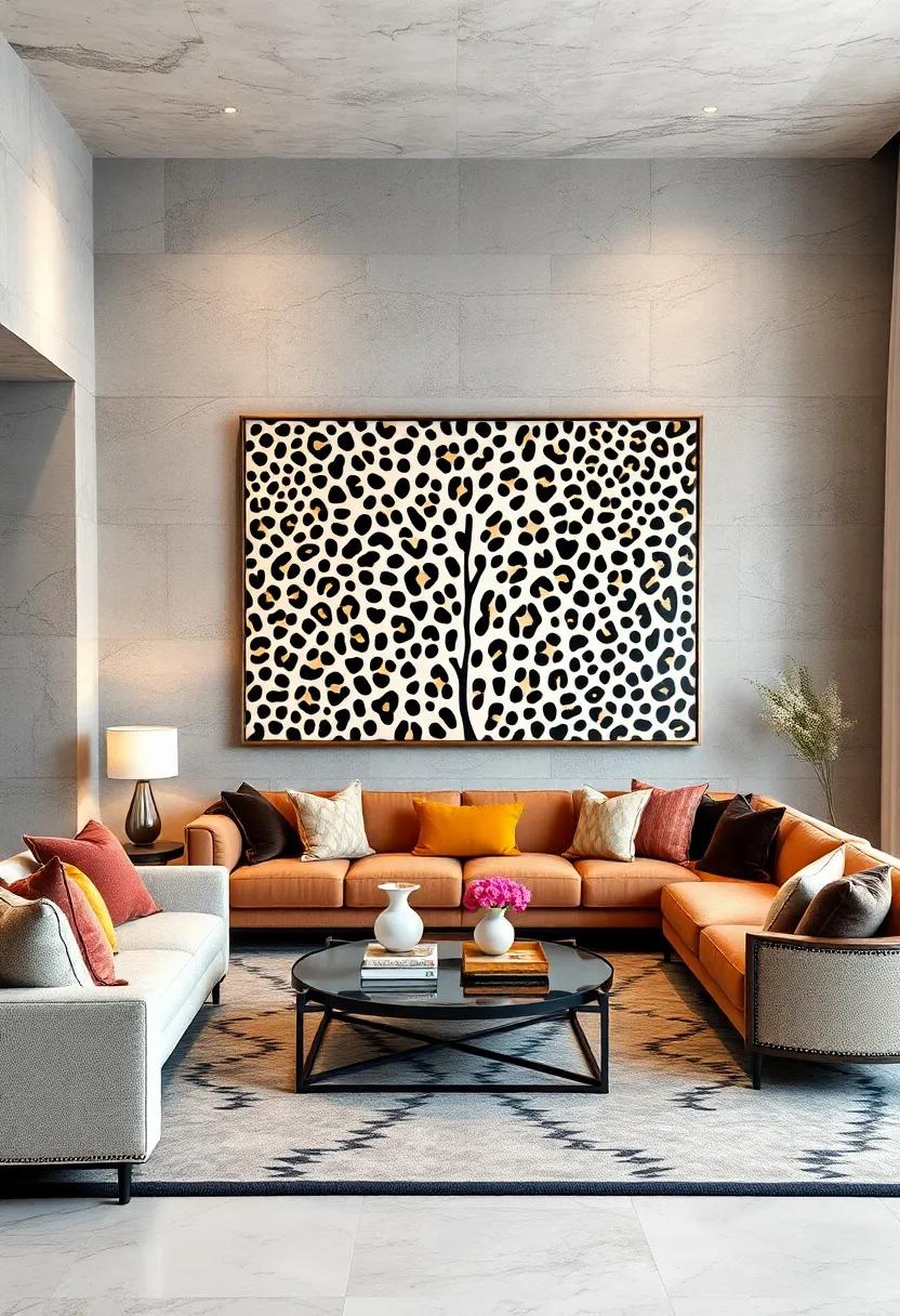 Bold Animal Print Patterns:⁢ Enormous ‍leopard or zebra ⁢prints transform⁤ walls into ⁣fashionable and fierce statements