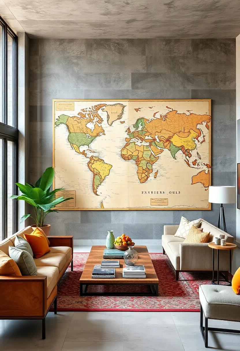 Giant Geometric Murals: Large-scale, multi-colored geometric designs offer a playful yet‌ structured aesthetic‍ that commands⁤ attention