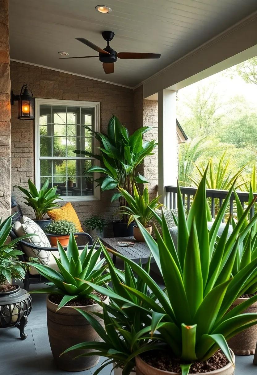 Aloe Vera -⁢ A succulent ⁤with medicinal ​benefits, thriving on occasional watering