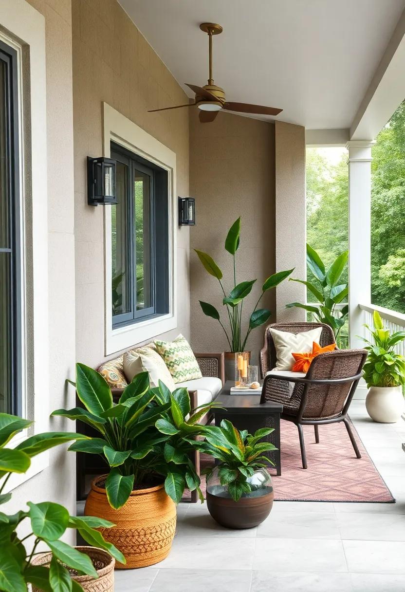 Calathea -⁤ Known for⁢ its ​decorative ‍leaves, tolerates low light and ⁢less frequent watering