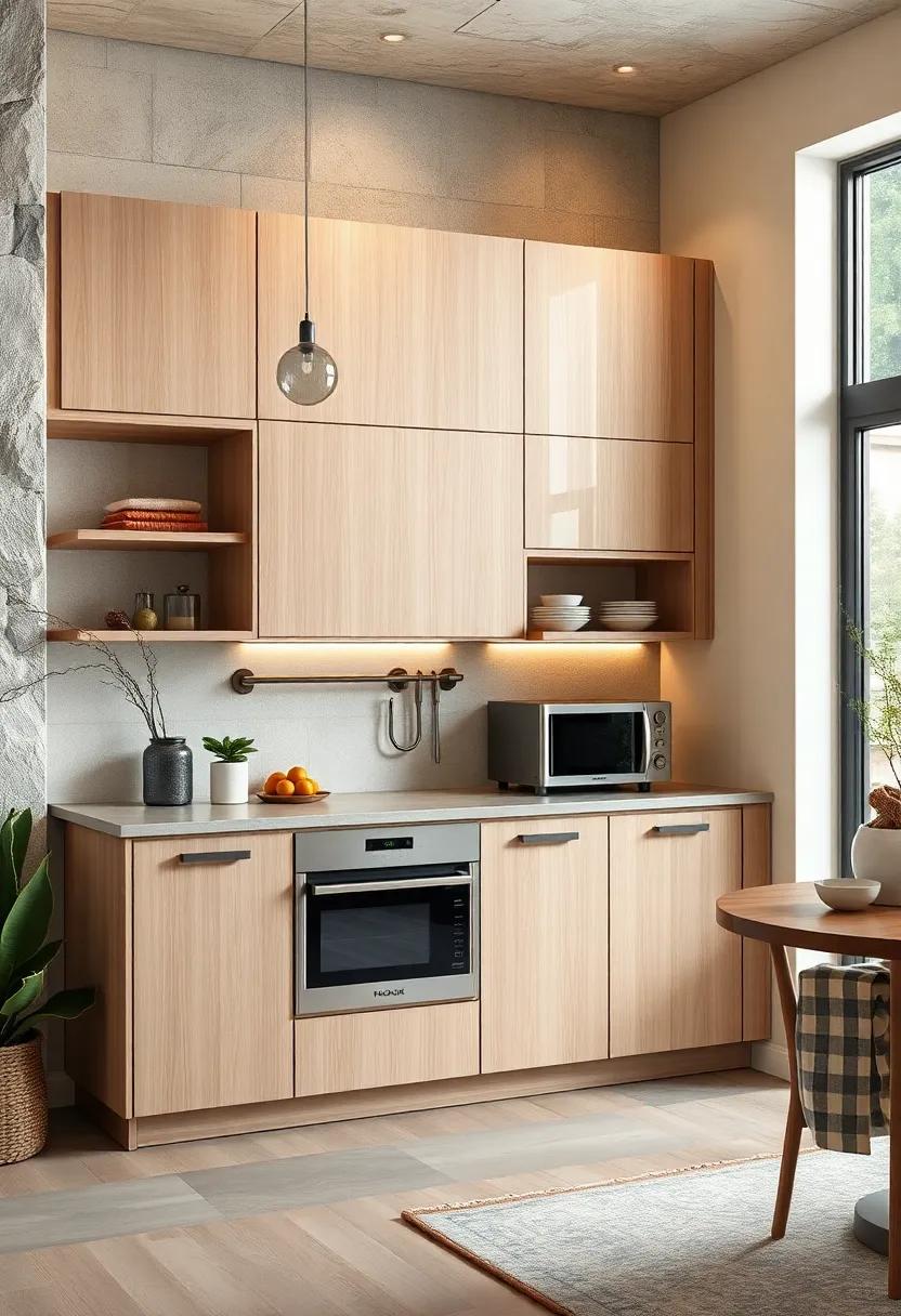 Integrate⁢ appliance garages‍ within⁤ your cabinets to keep ‌counters clutter-free while maintaining accessibility