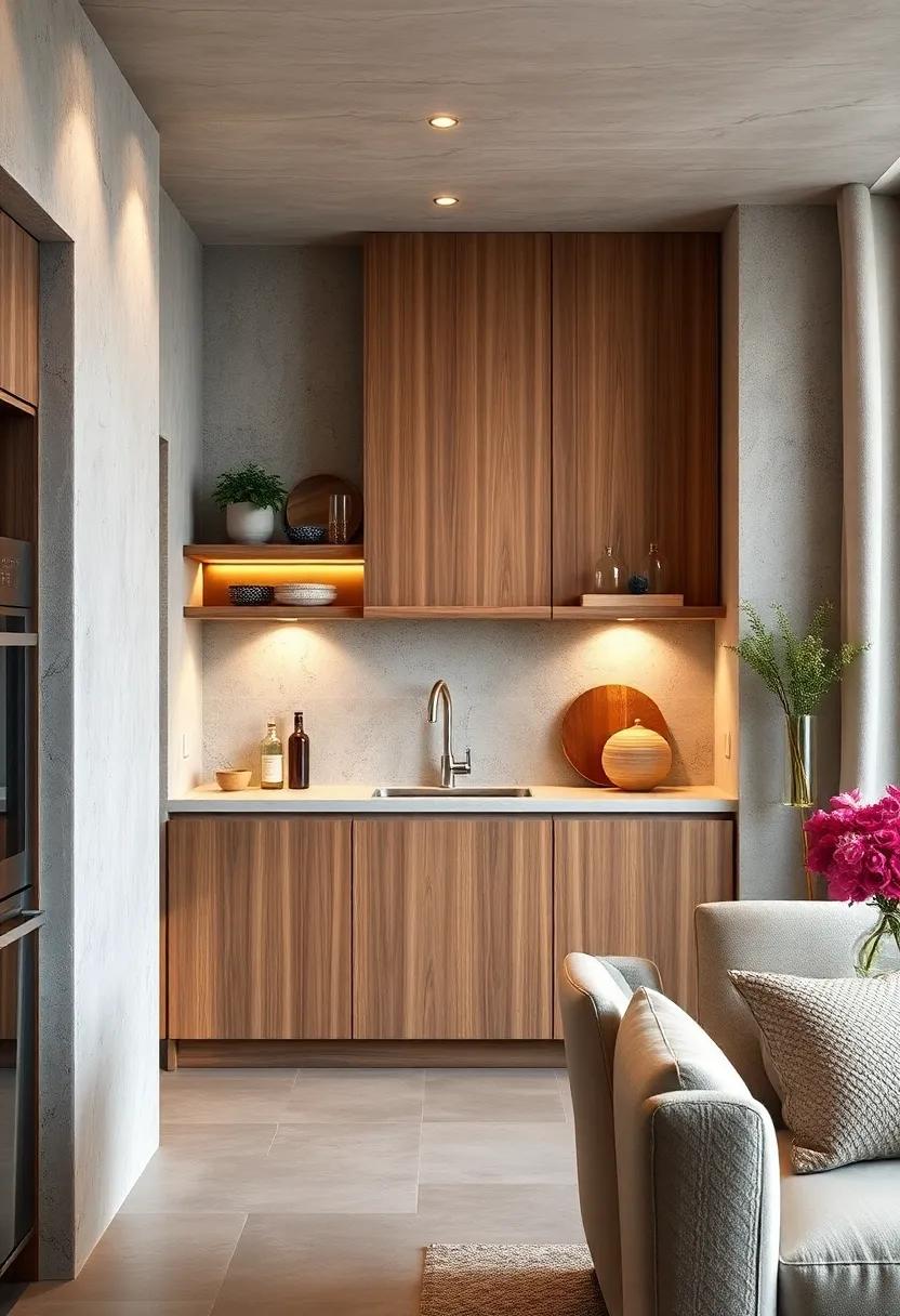 Integrate under-cabinet lighting to⁤ brighten up⁣ your⁤ workspace and highlight your kitchen design