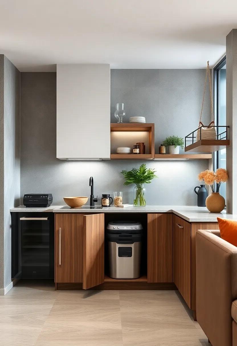 Reserve a specialized cabinet ⁤for ⁣recycling ⁤bins or trash‌ to⁣ keep waste management out‌ of sight but accessible