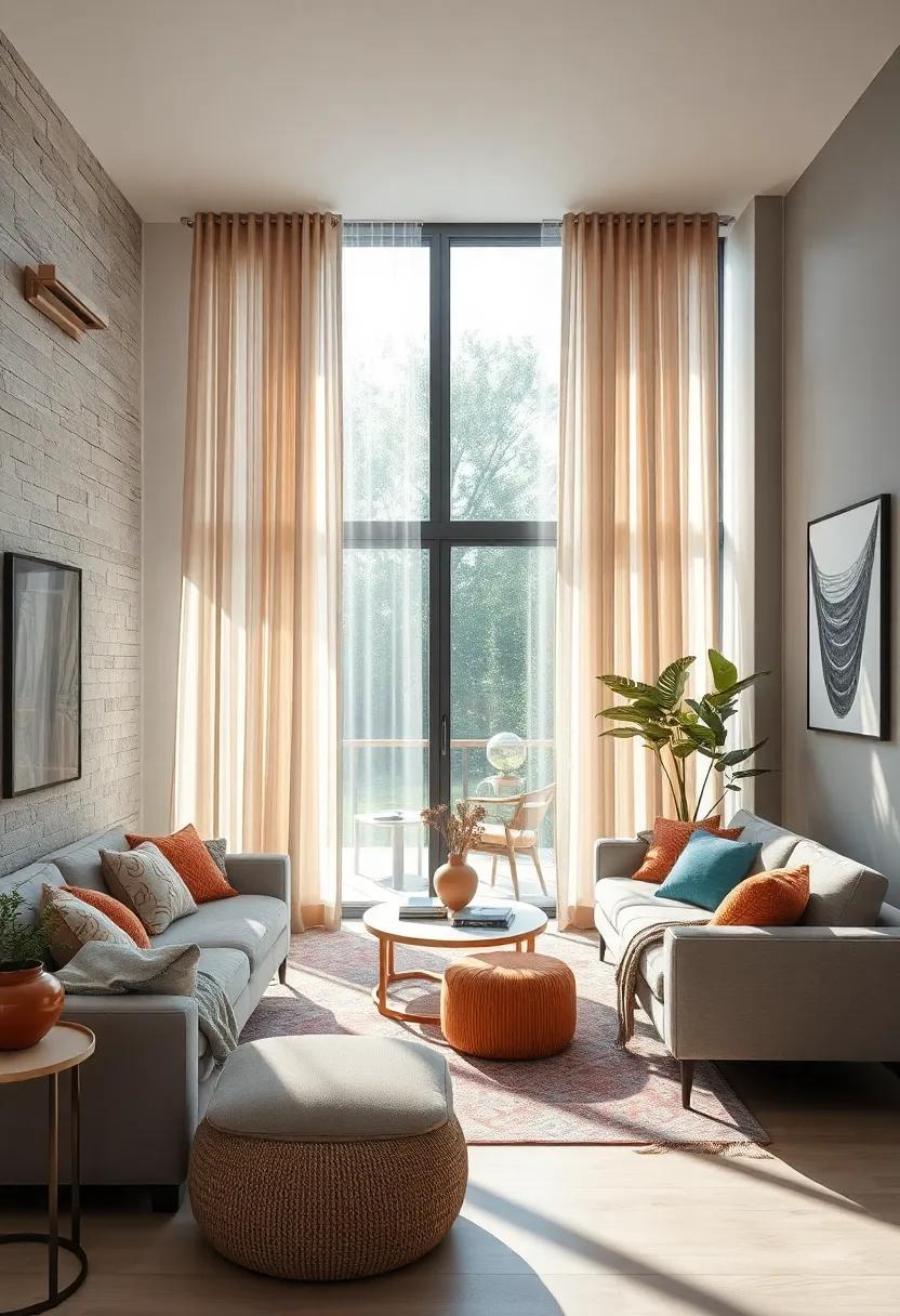 Use Sheer Curtains to Maximize Sunlight‍ Flow