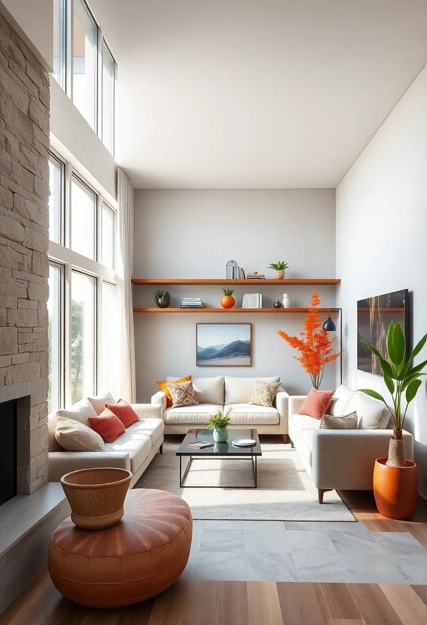 Utilize Floating⁤ Shelves to Keep‍ Surfaces ‌Clear and Spacious