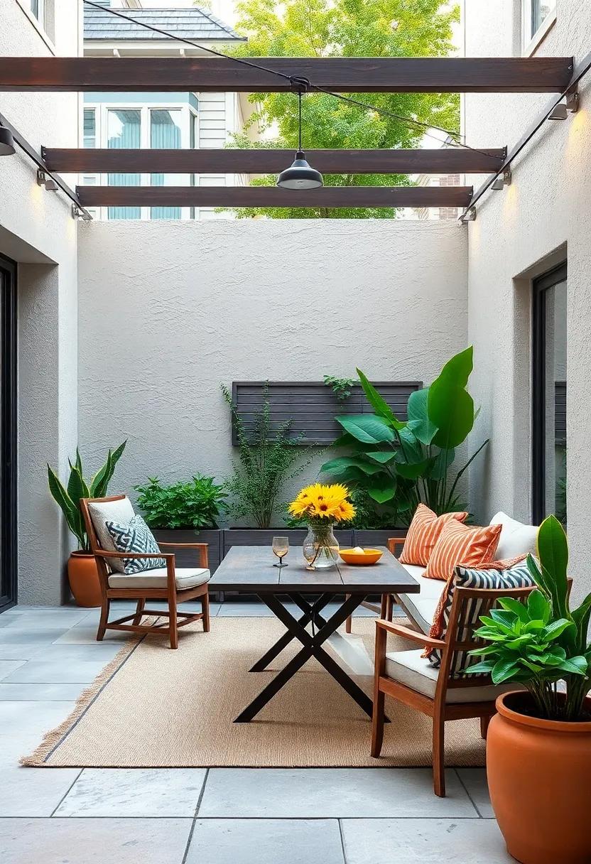 Incorporate a Fold-Down Table for ​Dining and Work Space