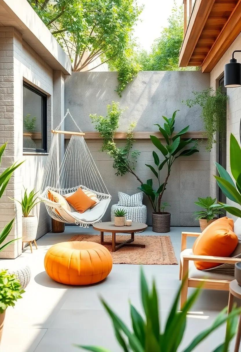 bring in‍ a⁢ Compact Hammock or Swing chair for Relaxation