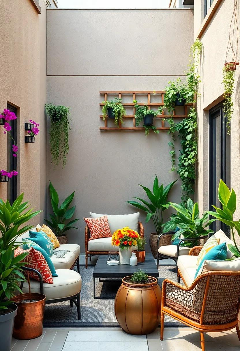 Add a Vertical Trellis for Climbing ⁤Plants and Decoration