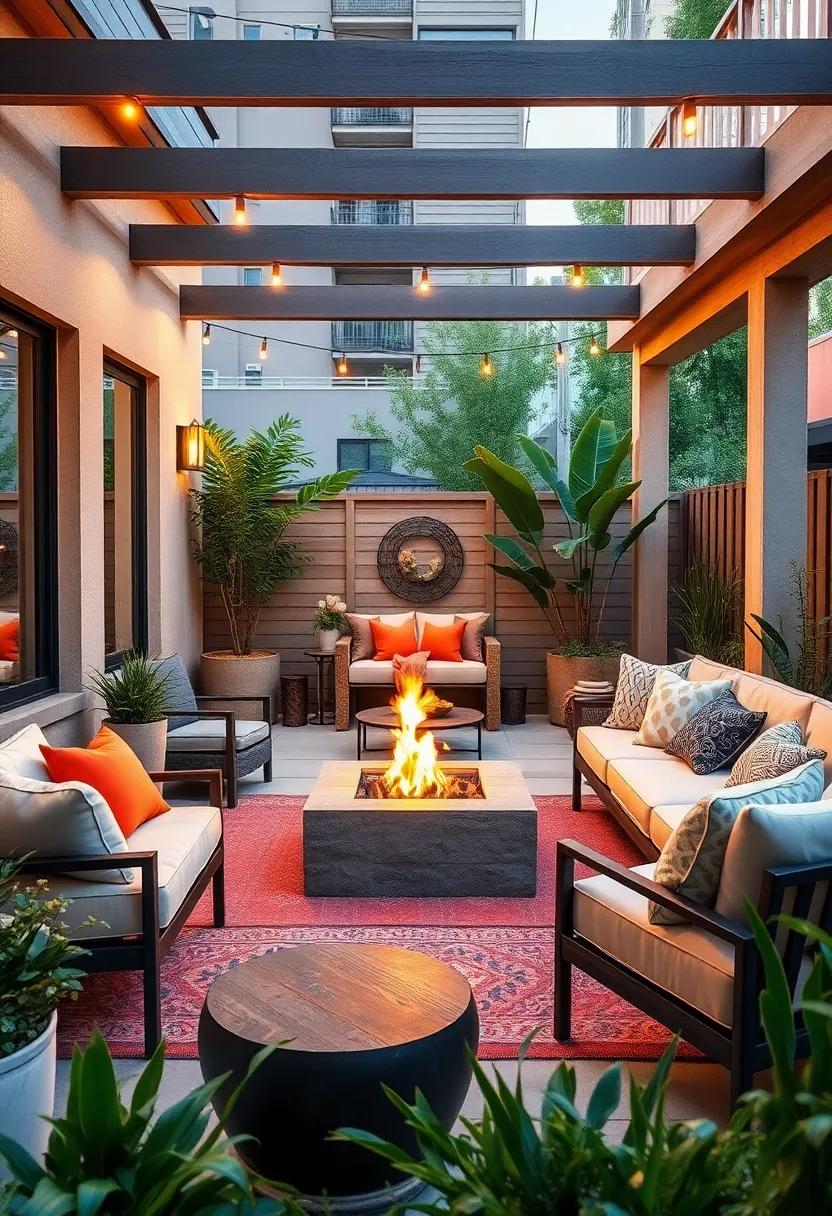 Integrate a Small Fire Pit for Warm ‌Gatherings